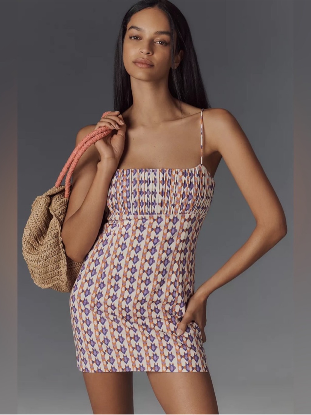 Anthropologie Maeve Nwt The Ophelia Sleeveless Linen Slim Mini Dress
